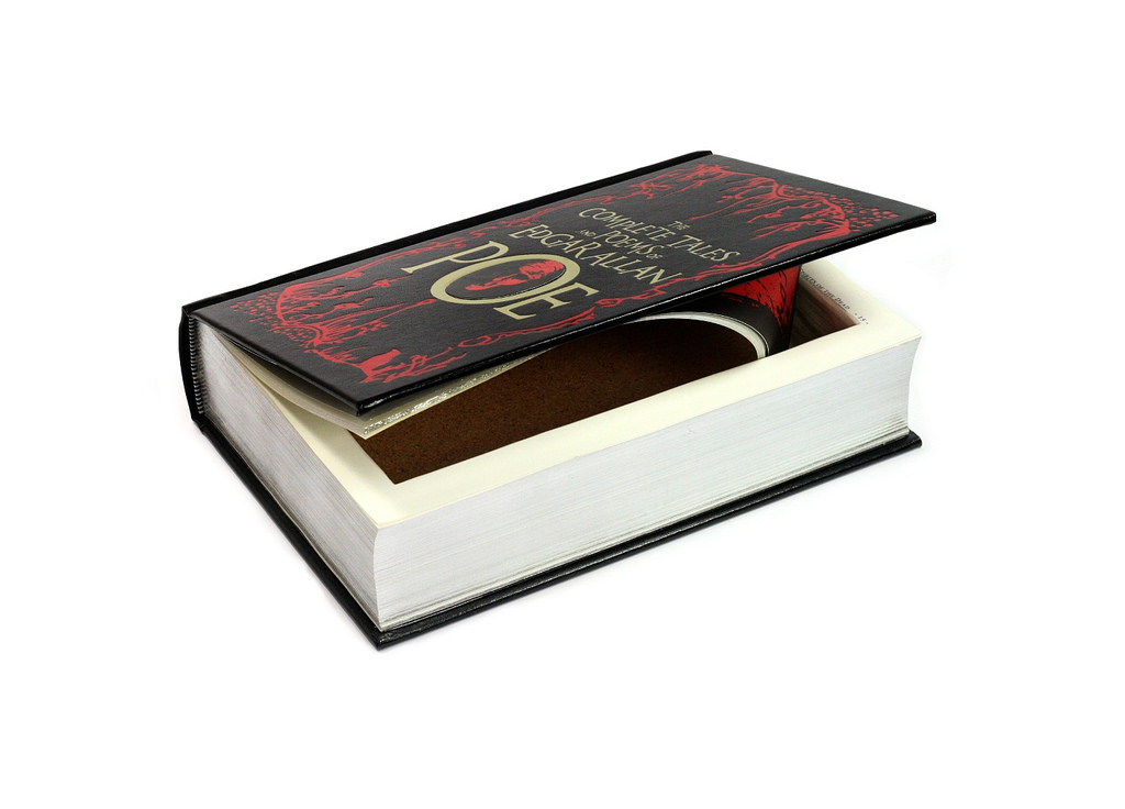 Poe Large Hollow Book Box
